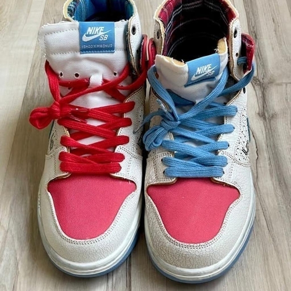 Men's 11 Nike SB Dunk High Pro Ishod Wair x Magnus Walker DH7683-100 Authentic! - Picture 5 of 11